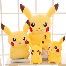 Load image into Gallery viewer, 2020 TAKARA TOMY Pokemon Pikachu Plush Toys Stuffed Toys Japan Movie Pikachu Anime Dolls Christmas Birthday Gifts for Kids