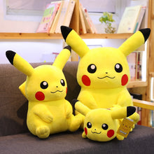 Load image into Gallery viewer, Official Genuine Pokemon Pikachu Elf Pokémon Doll Kawaii Cartoon Plush Toy Puppet Doll Pillow Child Birthday Gift For Girl