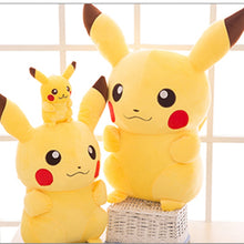 Load image into Gallery viewer, 2020 TAKARA TOMY Pokemon Pikachu Plush Toys Stuffed Toys Japan Movie Pikachu Anime Dolls Christmas Birthday Gifts for Kids