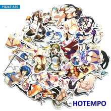 Load image into Gallery viewer, 70pcs Anime Sexy Beauty Bunny Girl Sticker Otaku Welfare for Toy Mobile Phone Laptop Luggage Suitcase Skateboard Cartoon Sticker