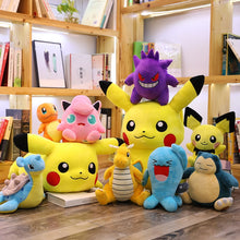 Load image into Gallery viewer, Official Genuine Pokemon Pikachu Elf Pokémon Doll Kawaii Cartoon Plush Toy Puppet Doll Pillow Child Birthday Gift For Girl