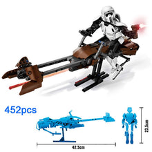 Load image into Gallery viewer, 452pcs Star Wars Figure Battle General Grievous With Lightsabers Model Mandalorian Buildable Building Block Luke Darth Vader Toy