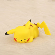 Load image into Gallery viewer, Creative Pokemon Cute Pikachu Cartoon Soft Light Bedroom Bedside Night Light Ornaments Luminous Toys Children's Birthday Gifts