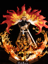 Load image into Gallery viewer, 25cm Demon Slayer Rengoku Kyoujurou PVC Action Figures Toys GK Anime Kimetsu No Yaiba PVC Figurine Toy
