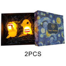 Load image into Gallery viewer, Creative Pokemon Cute Pikachu Cartoon Soft Light Bedroom Bedside Night Light Ornaments Luminous Toys Children's Birthday Gifts