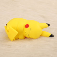 Load image into Gallery viewer, Creative Pokemon Cute Pikachu Cartoon Soft Light Bedroom Bedside Night Light Ornaments Luminous Toys Children&#39;s Birthday Gifts
