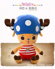 Load image into Gallery viewer, 30cm one piece figure Toys Tony Luffy Chopper Pattern Soft Stuffed Plush Dolls Kawaii Lovely Cartoon kids toys Birthday Gift Toy
