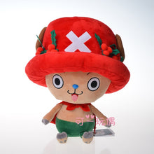 Load image into Gallery viewer, 30cm one piece figure Toys Tony Luffy Chopper Pattern Soft Stuffed Plush Dolls Kawaii Lovely Cartoon kids toys Birthday Gift Toy
