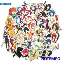 Load image into Gallery viewer, 70pcs Anime Sexy Beauty Bunny Girl Sticker Otaku Welfare for Toy Mobile Phone Laptop Luggage Suitcase Skateboard Cartoon Sticker

