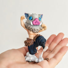 Load image into Gallery viewer, Anime GK Figure Demon Slayer Kimetsu No Yaiba Kamado Nezuko Agatsuma Zenitsu Cute Toys for Kids Collectible Model PVC Doll
