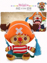 Load image into Gallery viewer, 30cm one piece figure Toys Tony Luffy Chopper Pattern Soft Stuffed Plush Dolls Kawaii Lovely Cartoon kids toys Birthday Gift Toy
