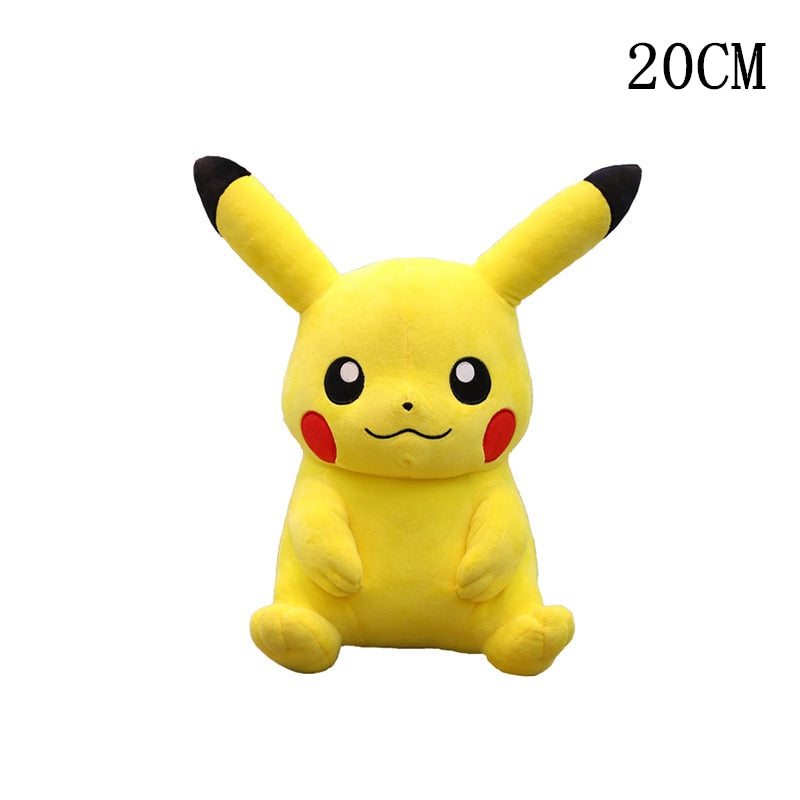 Official Genuine Pokemon Pikachu Elf Pokémon Doll Kawaii Cartoon Plush Toy Puppet Doll Pillow Child Birthday Gift For Girl
