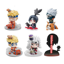 Load image into Gallery viewer, 6Pcs Q Version Naruto Anime Figurine Uchiha Sasuke Itachi Gaara Akatsuki Action Figure PVC Model Toys For Children
