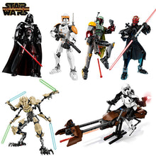 Load image into Gallery viewer, 452pcs Star Wars Figure Battle General Grievous With Lightsabers Model Mandalorian Buildable Building Block Luke Darth Vader Toy
