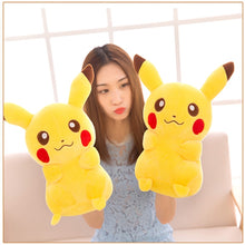 Load image into Gallery viewer, 2020 TAKARA TOMY Pokemon Pikachu Plush Toys Stuffed Toys Japan Movie Pikachu Anime Dolls Christmas Birthday Gifts for Kids
