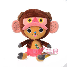 Load image into Gallery viewer, 30cm one piece figure Toys Tony Luffy Chopper Pattern Soft Stuffed Plush Dolls Kawaii Lovely Cartoon kids toys Birthday Gift Toy
