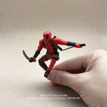Load image into Gallery viewer, Disney Marvel X-Men Deadpool 2 Action Figure Sitting Posture Model Anime Mini Doll Decoration PVC Collection Figurine Toys model
