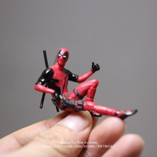 Load image into Gallery viewer, Disney Marvel X-Men Deadpool 2 Action Figure Sitting Posture Model Anime Mini Doll Decoration PVC Collection Figurine Toys model
