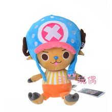 Load image into Gallery viewer, 30cm one piece figure Toys Tony Luffy Chopper Pattern Soft Stuffed Plush Dolls Kawaii Lovely Cartoon kids toys Birthday Gift Toy
