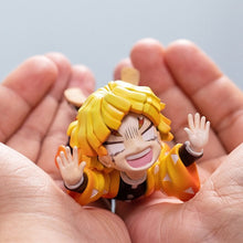 Load image into Gallery viewer, Anime GK Figure Demon Slayer Kimetsu No Yaiba Kamado Nezuko Agatsuma Zenitsu Cute Toys for Kids Collectible Model PVC Doll
